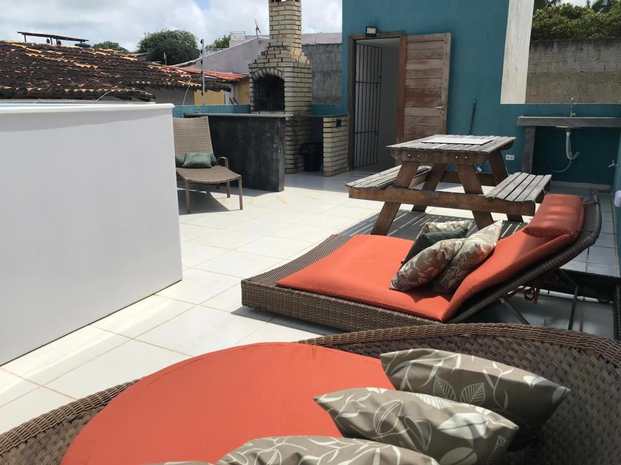 Casa Arara Vista Mar - Por Pipa Casas De Praia Praia de Pipa Dış mekan fotoğraf